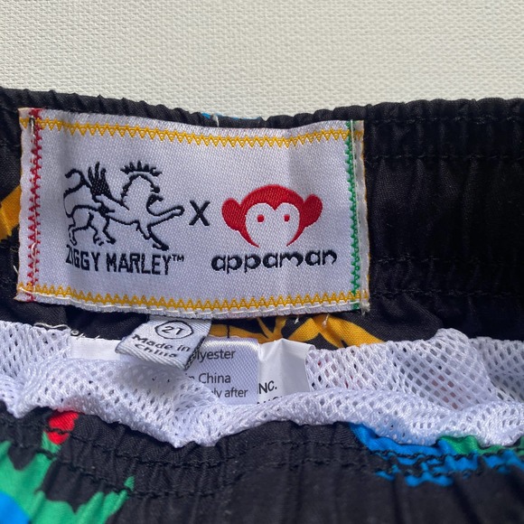 NWT Appaman x Ziggy Marley Toddler Paradise Palm Swim Trunks (Size 2T) - Picture 3 of 6